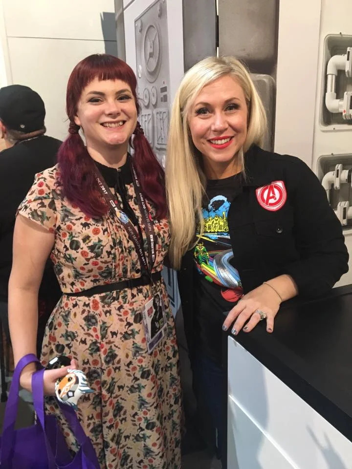 Getting to meet Ashley Eckstein, the voice of my favorite Star Wars Character, Ahsoka Tano.