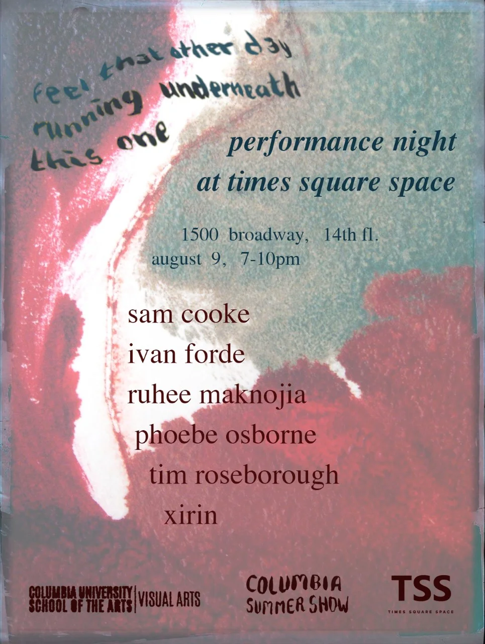 Columbia MFA Performance Night