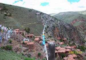 Rinpoche had retreated Mount Dekpön