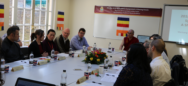 UK Buddhism Symposium was attended by leaders of Buddhist Centre's from across the UK, and the scholar Professor Scherer  