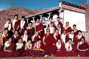 His Holiness Gangri Karma Rinpoche established the monastery in Tibet