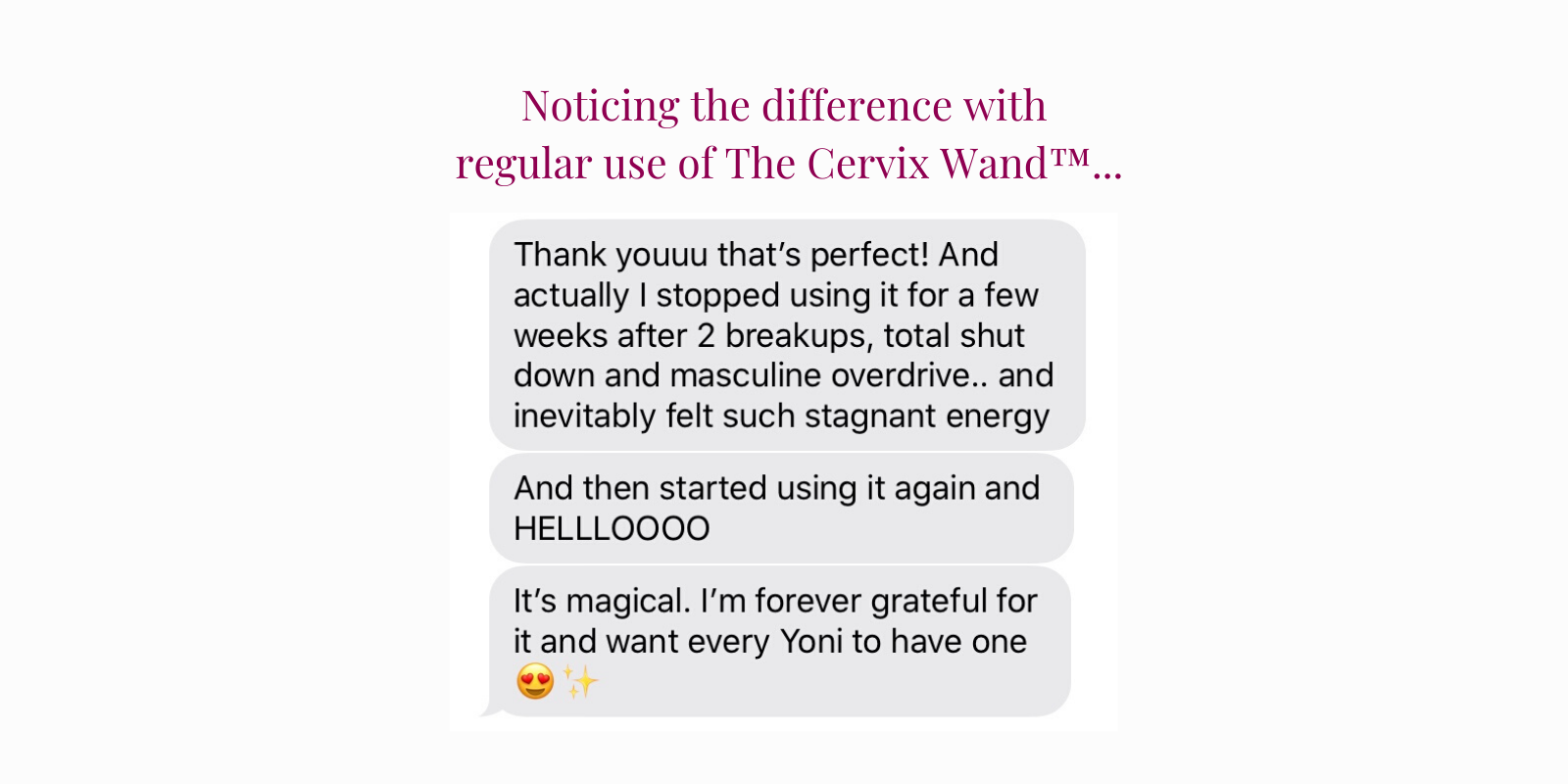 The Cervix Wand