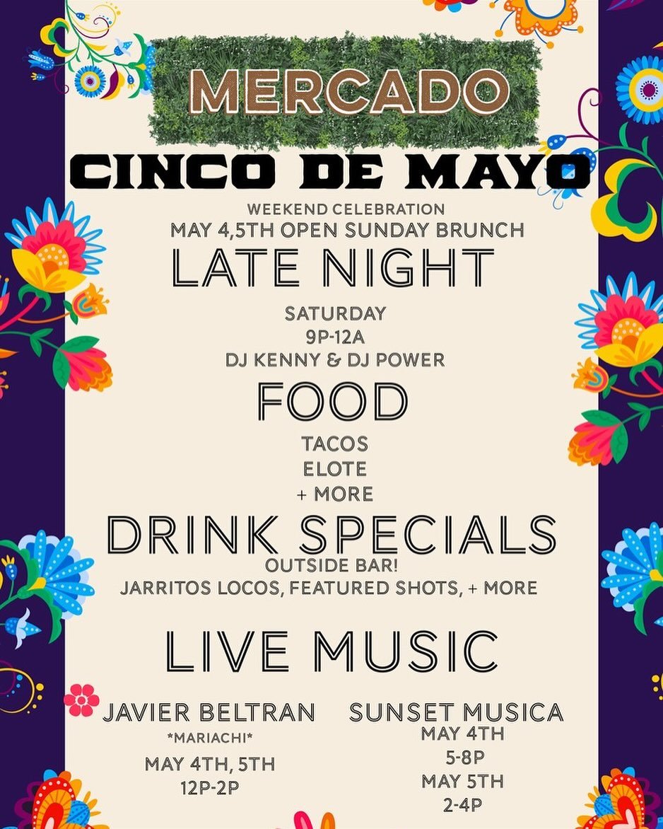 No better way to kick off event season than a Cinco De Mayo party with @mercado_otl! Tell all your friends!