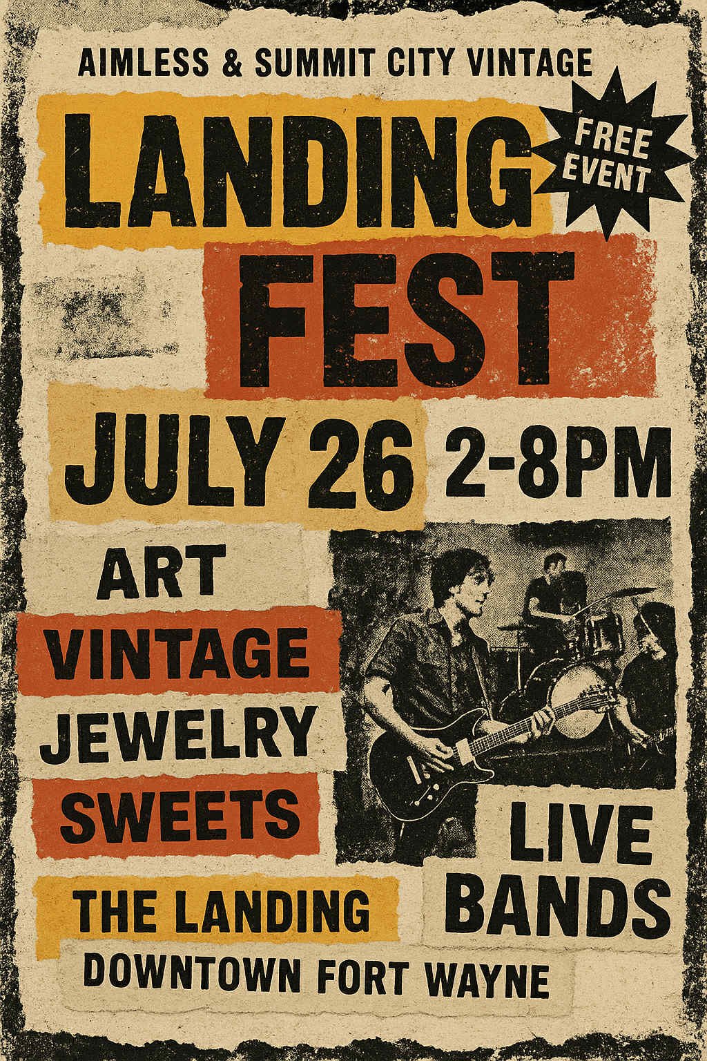 Landing Fest presented by: Aimless & Summit City Vintage