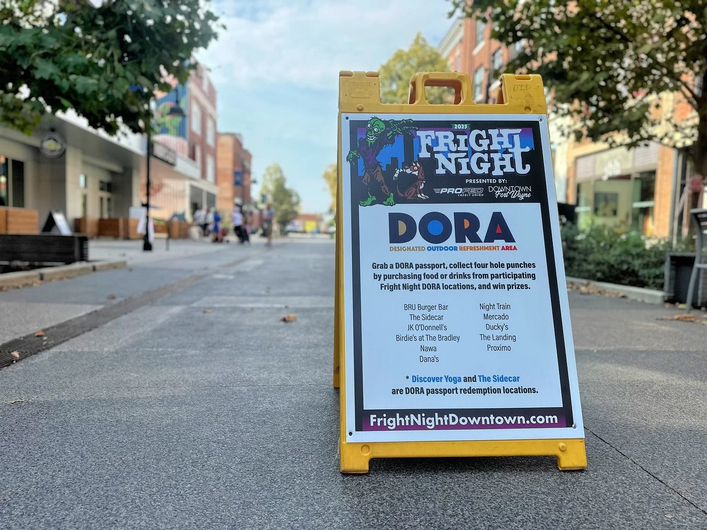 Fright Night wouldn’t be complete without the Zombie Walk – and we’re thrilled to host the afterparty from 3pm-7pm! 🎉 Join us and @themusicloverslounge as @hot1079 Presents: The Thriller! 
Huge shoutout to Saldivar Rentals for mak