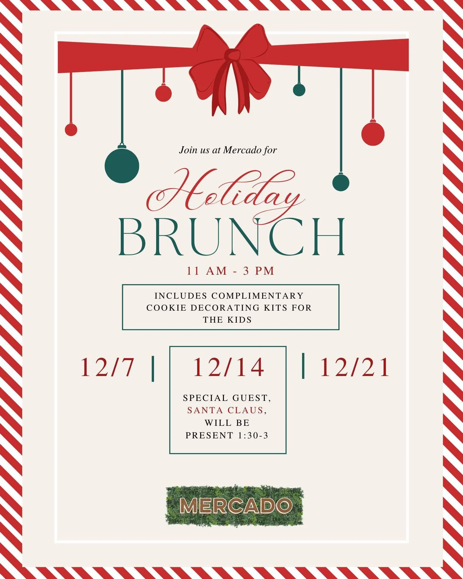 Holiday Bruch at Mercado 