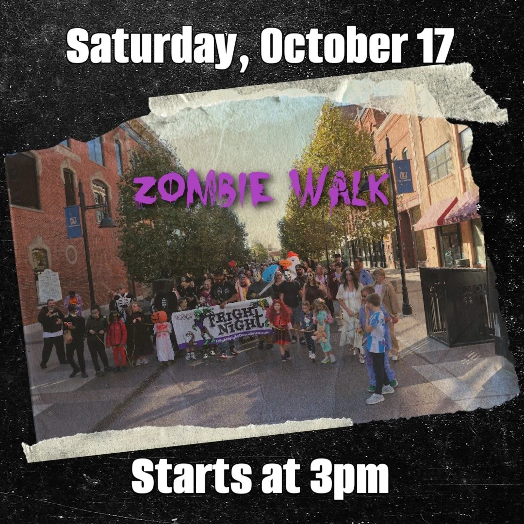 🎃👻 Get ready for a SPOOKTACULAR evening at The Landing!

Fright Night is taking over @downtownfortwayne and there's plenty of spooky fun happening on and around Columbia Street! From trick-or-treating and zombies to photo ops and cocktails, make Th