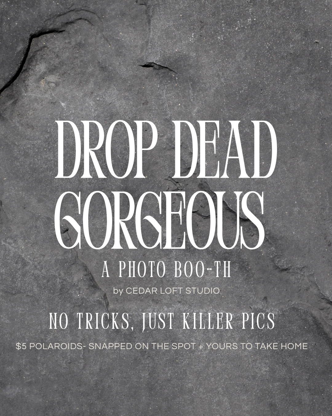 Drop-Dead Gorgeous Photo Boo-th with Cedar Loft Studios