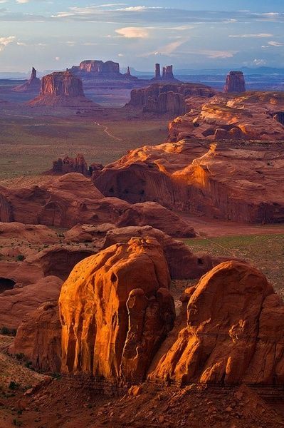  Overlooking Monument Valley From Hunt’s Mesa, Arizona. 