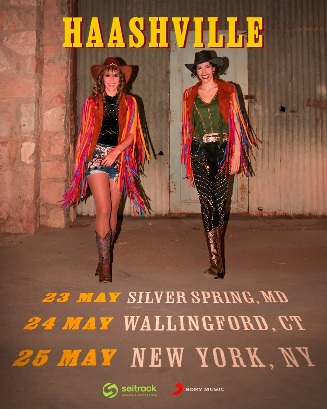 Yeeeeeehawwww!!!!!! HAASHVILLE 🌵🤠🇺🇸🤗❤️ US. ¿En dónde los vemos este fin de semana?