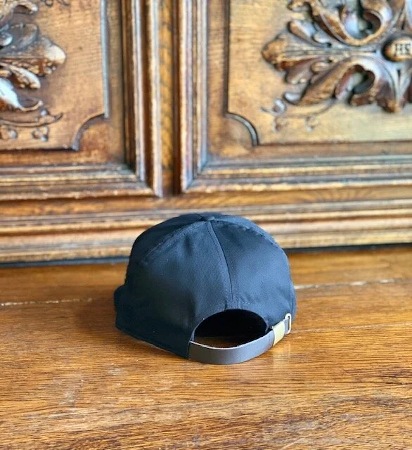 Monk Head 7 Panel Hat with Leather 