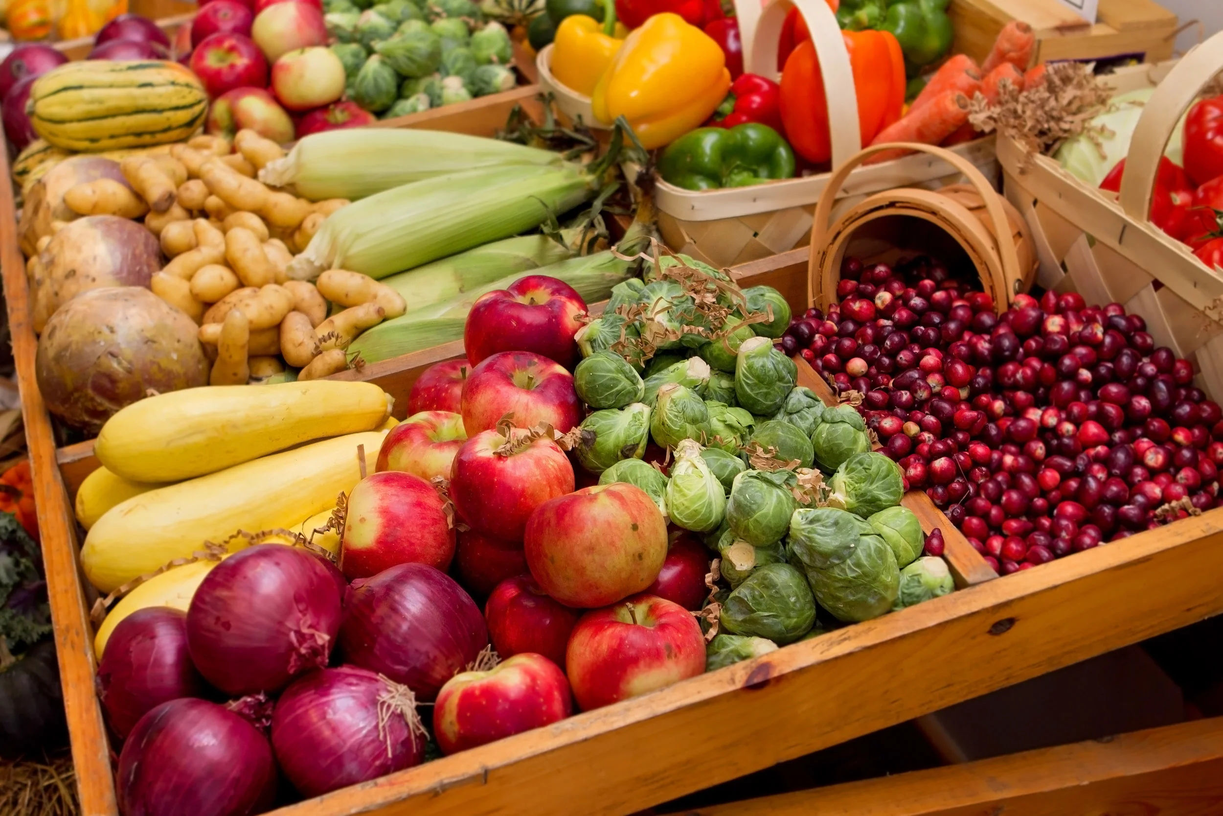 Farmer’s Market vegetables
