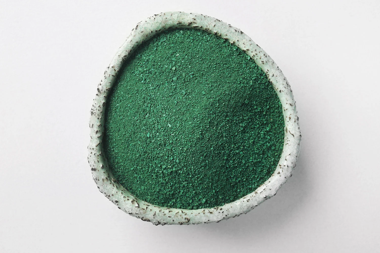 bowl of spirulina