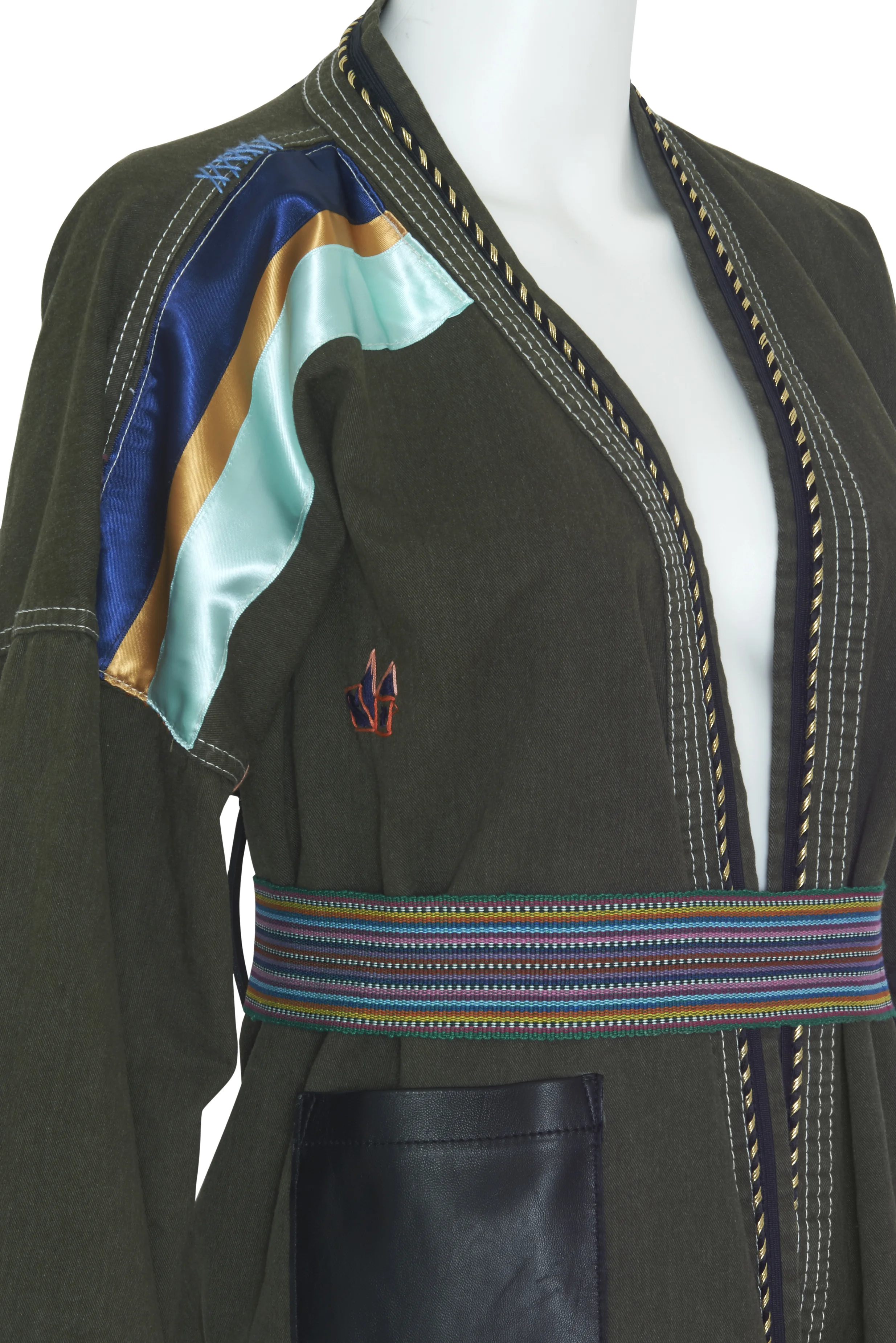Kimono Stars N Stripes details - Monoki