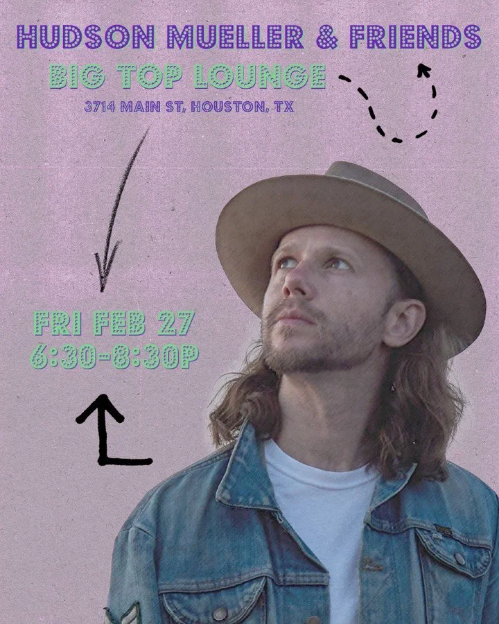 Full band show at the Big Top Lounge this Friday 2/27.  @sargesdad on pedal steel, @galvarado0 on drums, @alan_simmons_bass on upright.  Keep lookin' up y'all! 👽✨🛸
.
#mightyhud #songwriter #storyteller  #folk #country #americana