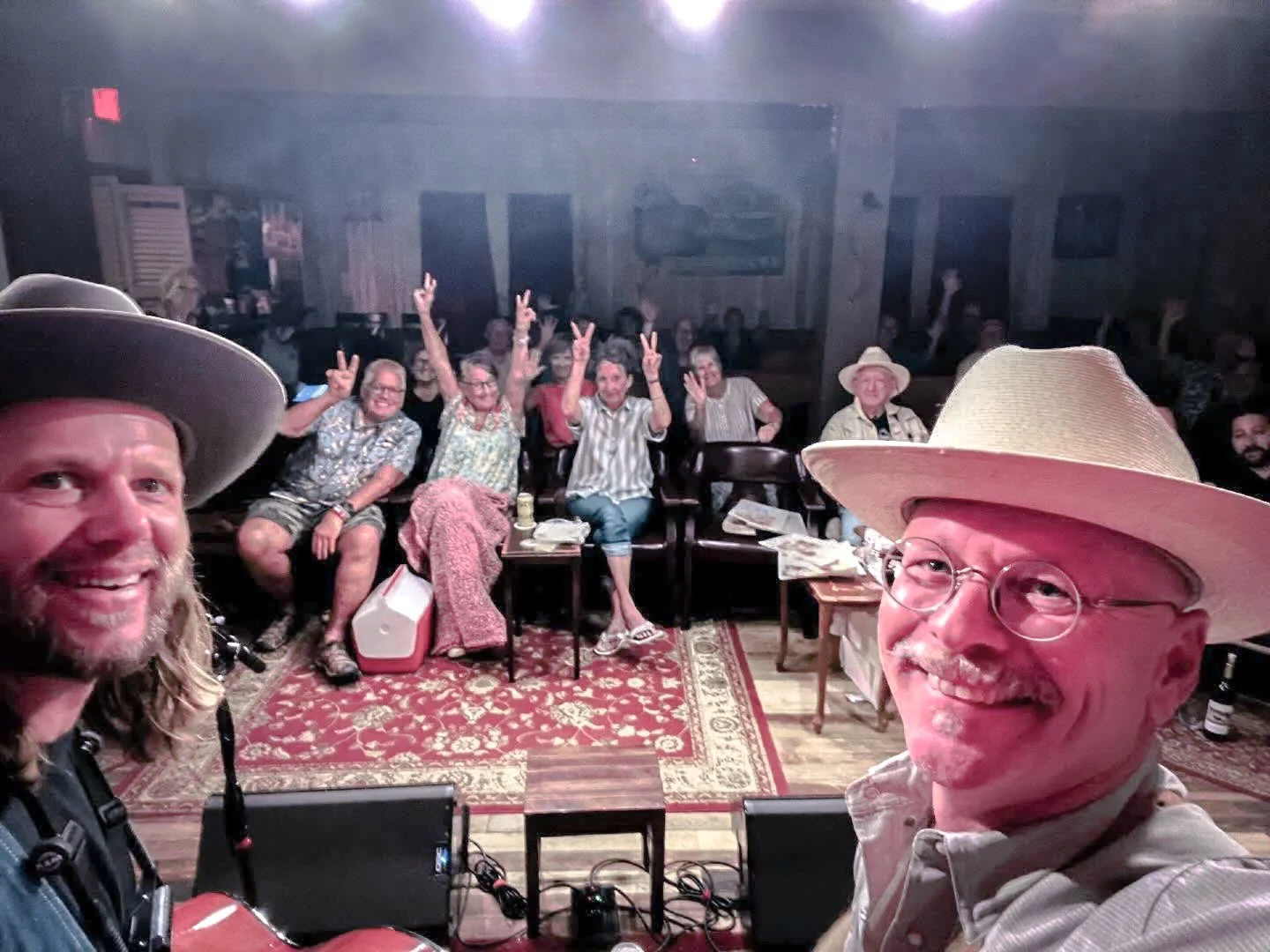 A few highlights from @locationsixbrewing and @theredbirdnbtx shows this weekend.  See slide 3 for @hampbrockmanmusic practicing his patented horizontalism method. 
.
Thanks everyone for comin' out and supporting live music in Waller and New Braunfel