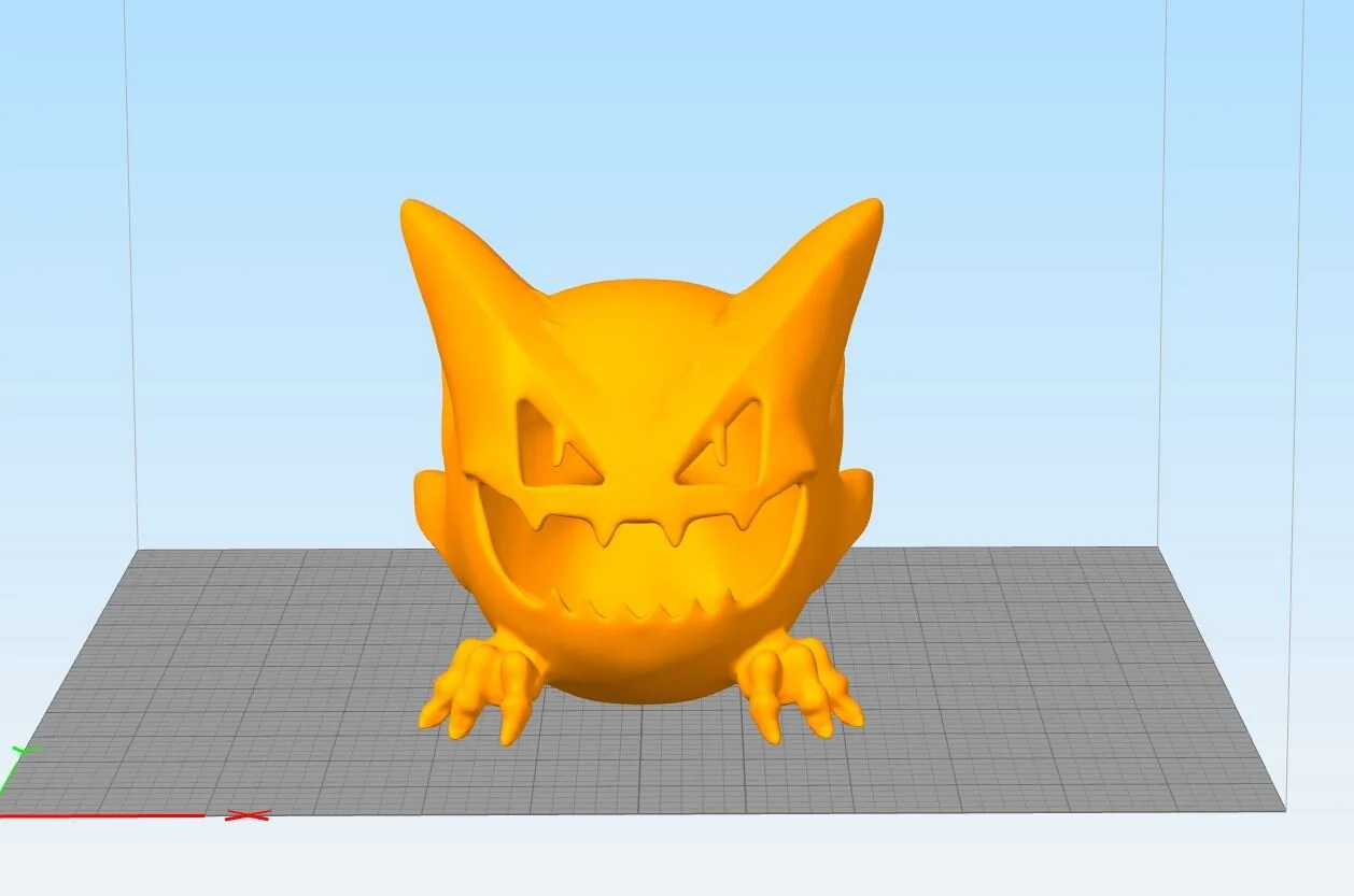 Pokemon Haunter Table Top Candle Holder 3D Printable .STL File