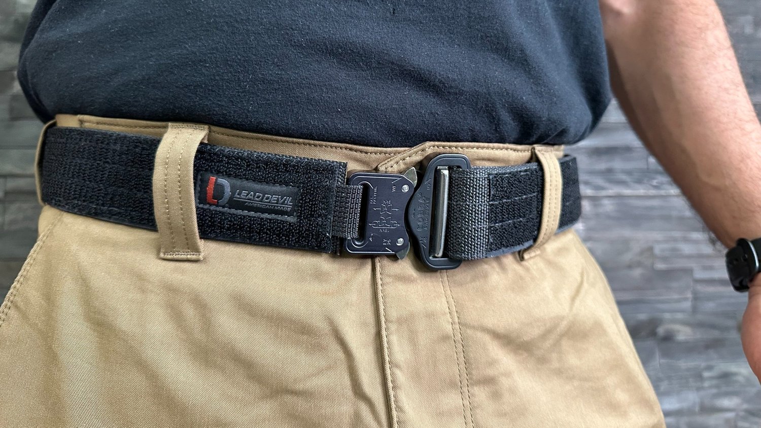 HYBRID Predator Inner Belt- LOOP fastener (Velcro) lined — Lead Devil, USA