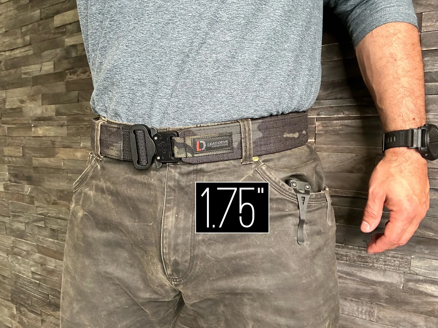 Hybrid Buckle EDC- Camo Colored — Lead Devil, USA