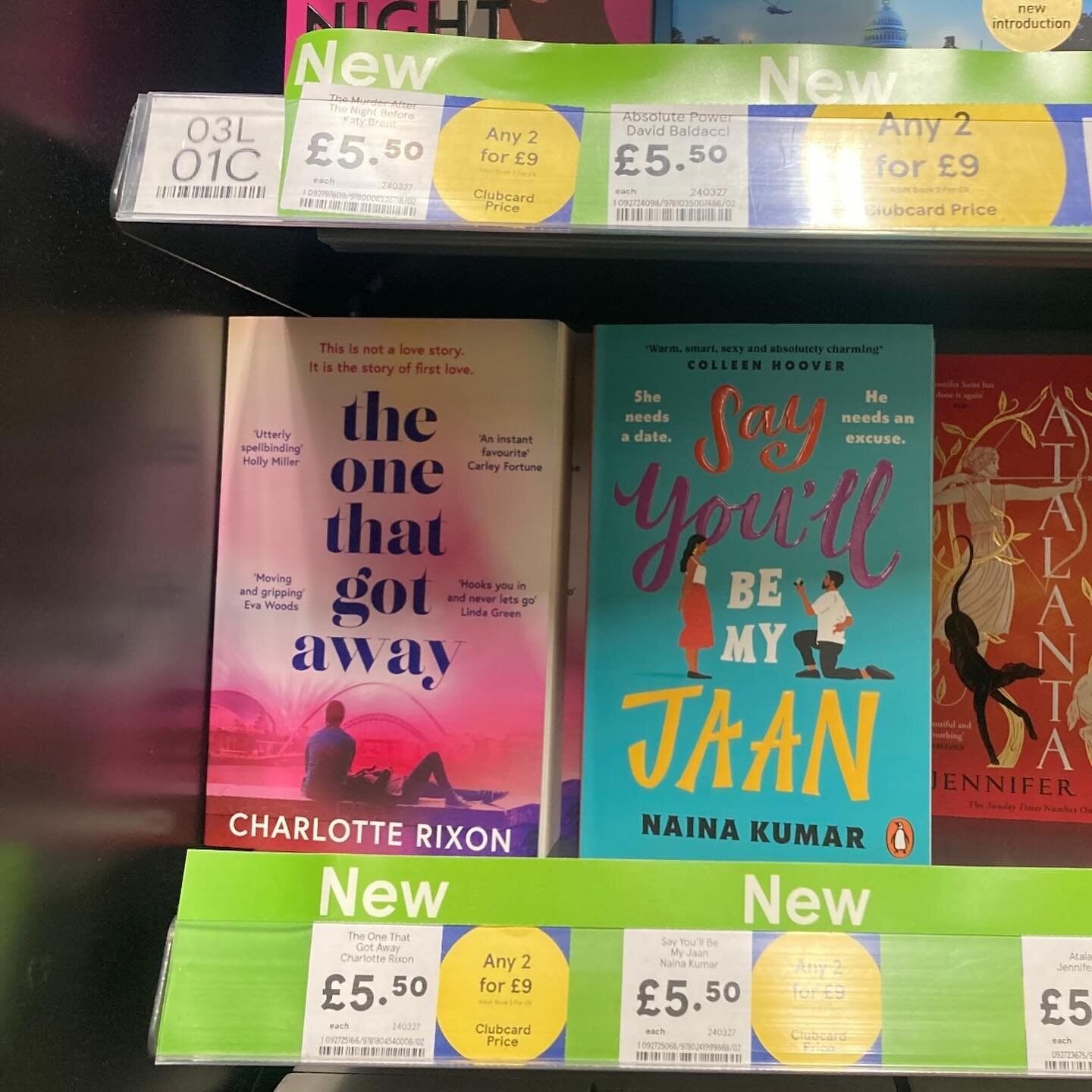 More pics of my little book on the shelves - and in a library too! Never gets old ❤️

The paperback of The One That Got Away is currently in Amazon&rsquo;s Valentine&rsquo;s Day deal - you can get it for just &pound;5.50 until 15 Feb 💕