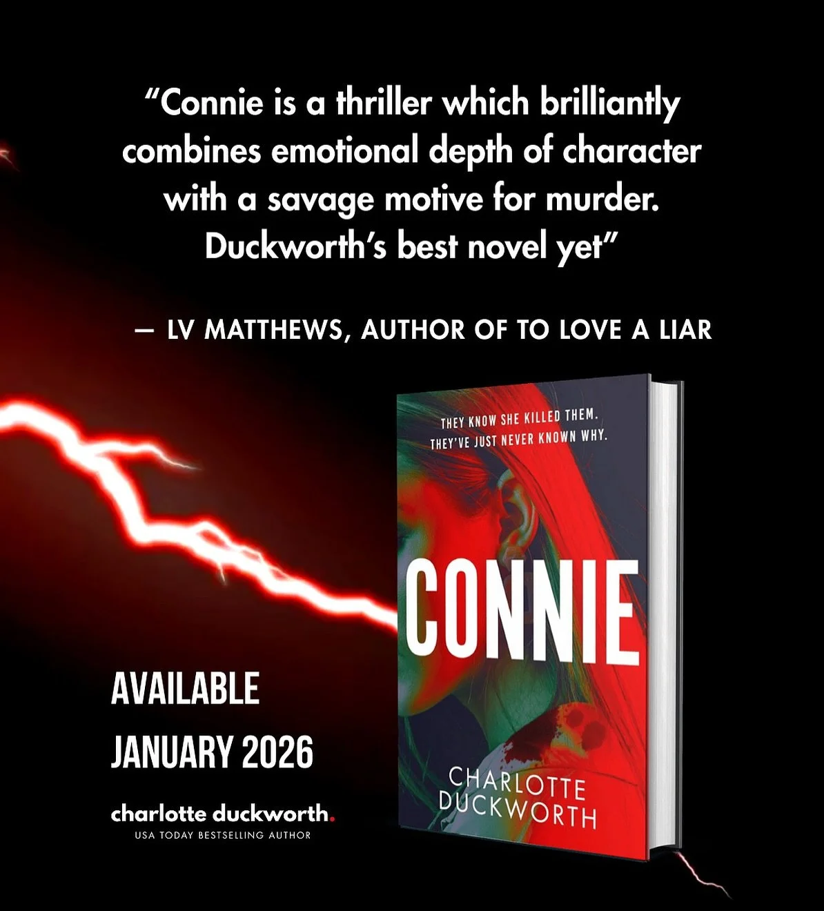 Thank you so much @lv_matthews_author ❤️ also everyone go and pre-order her amazing book, TO LOVE A LIAR, which is out on 11 September and is one of the most original thrillers I have ever read!!