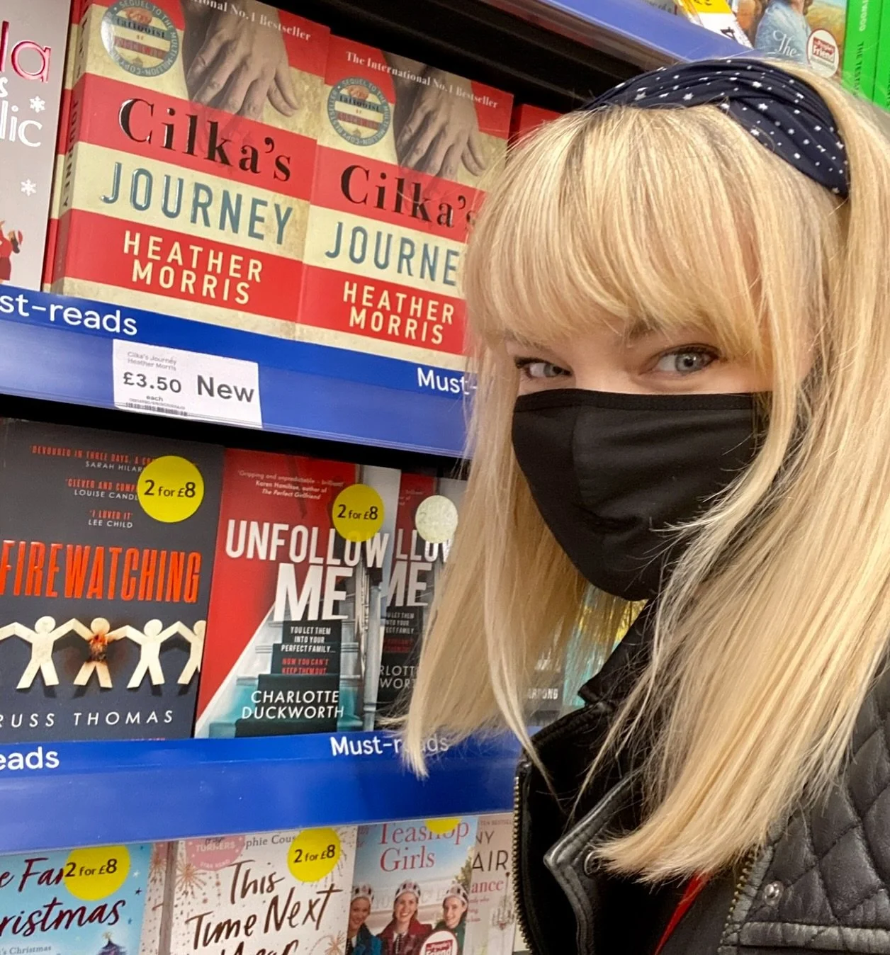 5 years ago today, Unfollow Me had just come out in paperback and we still had to wear masks in supermarkets. 😱 I can&rsquo;t believe it was five years ago - it feels like longer even though those five years have gone so quickly. Weird. I am really 