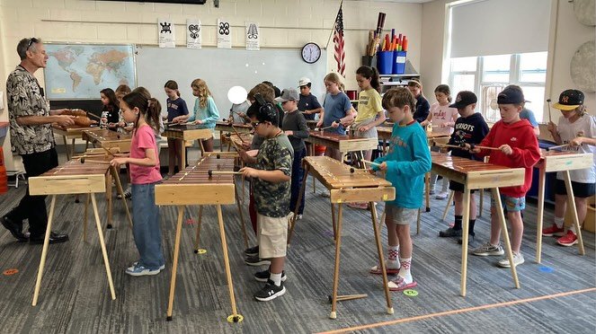 We&rsquo;ve had a great week working with Jacob from Maine Marimba!  Students learned a little about how marimbas are built and also learned some Zimbabwean style music.
