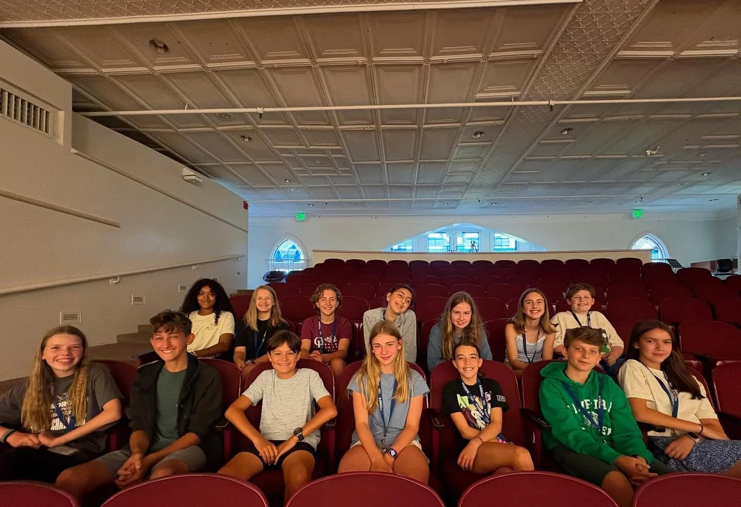 Look at this amazing crew of Capers who had a fantastic week at the Southern Maine Junior Music Academy! 🎶🐴🎷