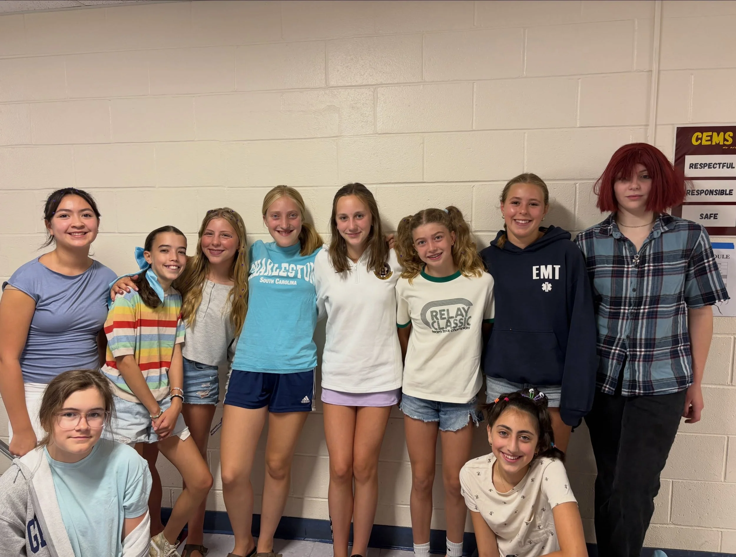 CEMS Band Camp - Crazy Hair Day 🤪
