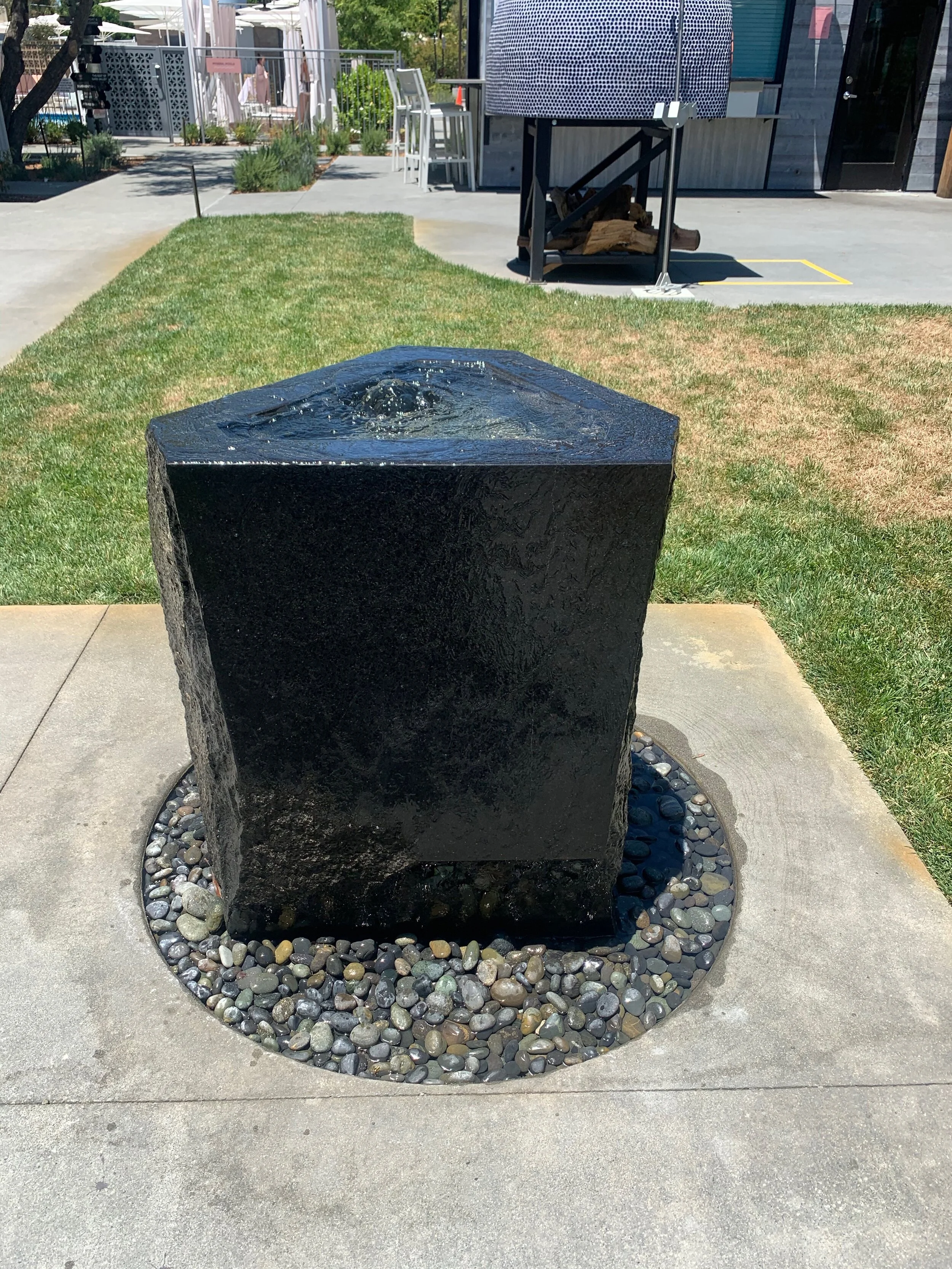 Fountain at Dr. Wilkinson’s lobby