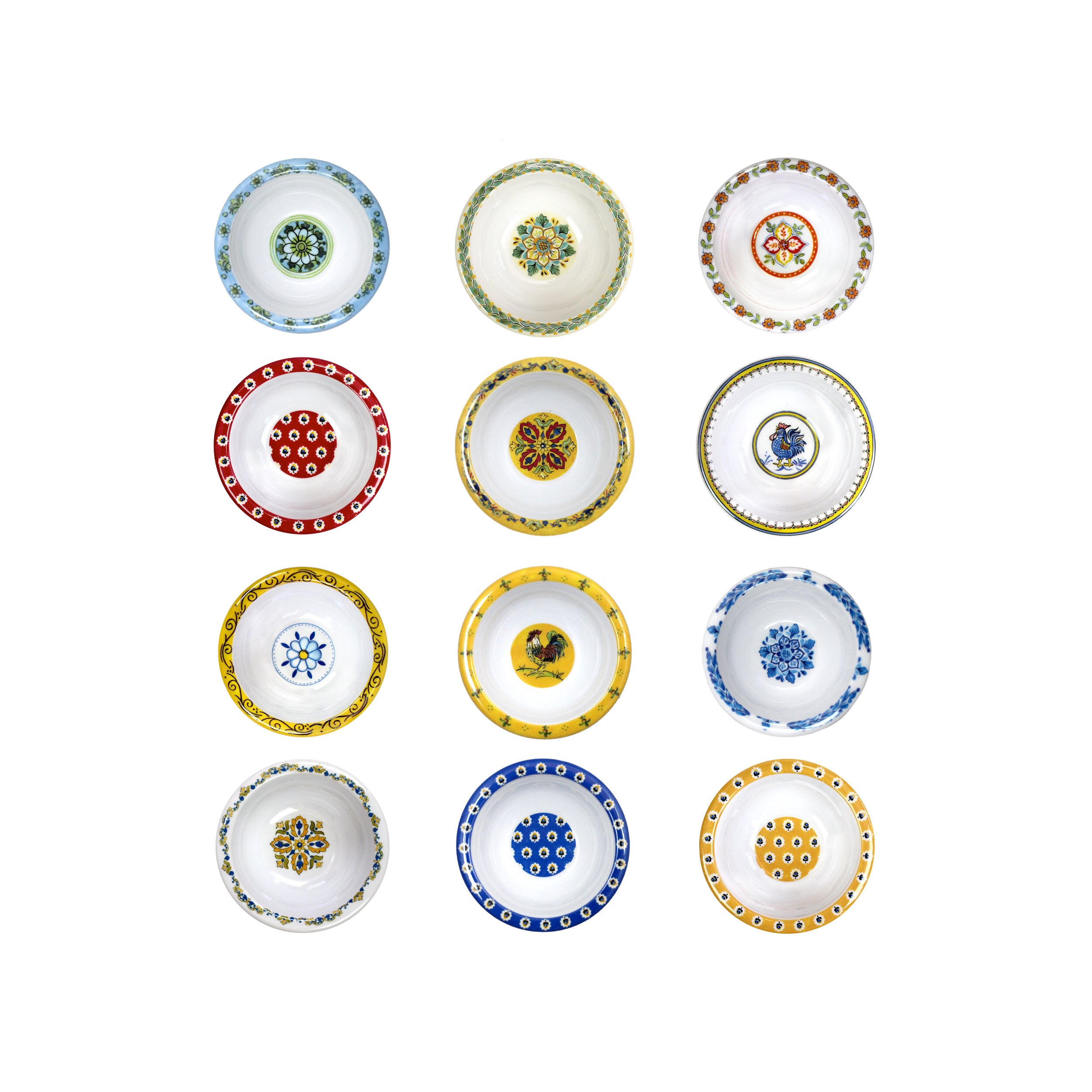 Set Two – Assorted Mini Bowls (Set of 12)