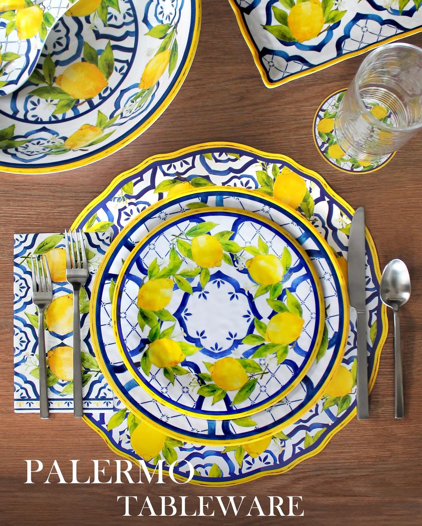Like a burst of freshly squeezed lemon, Spring is here and awakening all our senses and ideas on Spring home refreshes and summer gatherings to come! Our Palermo collection continues to be on everyone&rsquo;s must &ldquo;refresh or gift&rdquo; list. 