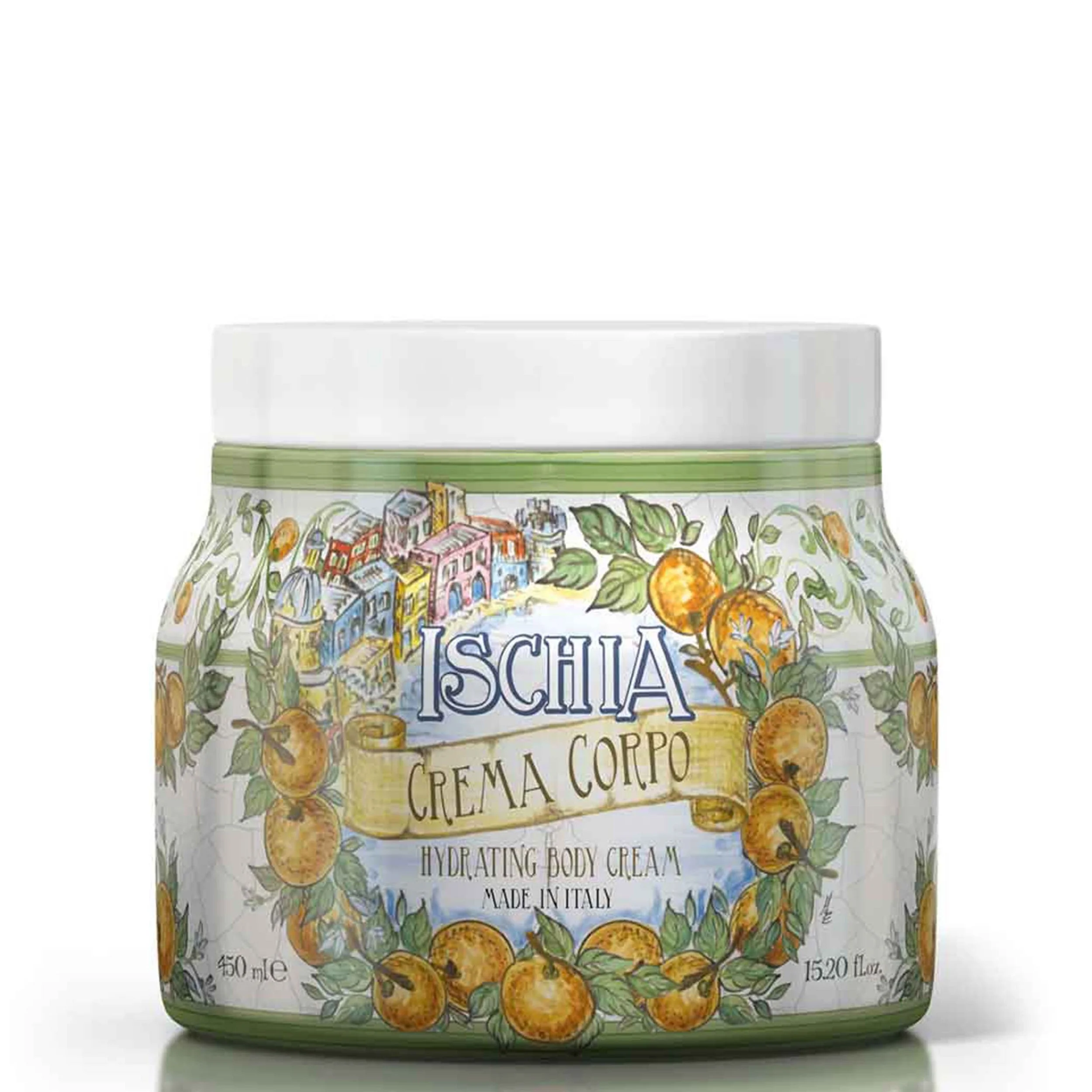 Ischia Moisturizing Body Cream 15.2 oz (450 ml) — Le Cadeaux
