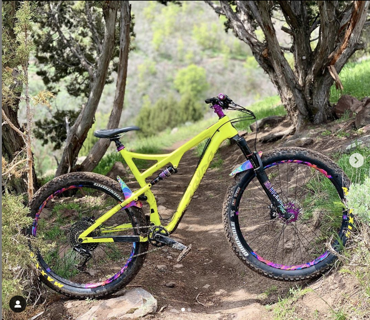 Oil Slick Mountain Bike Mudguard