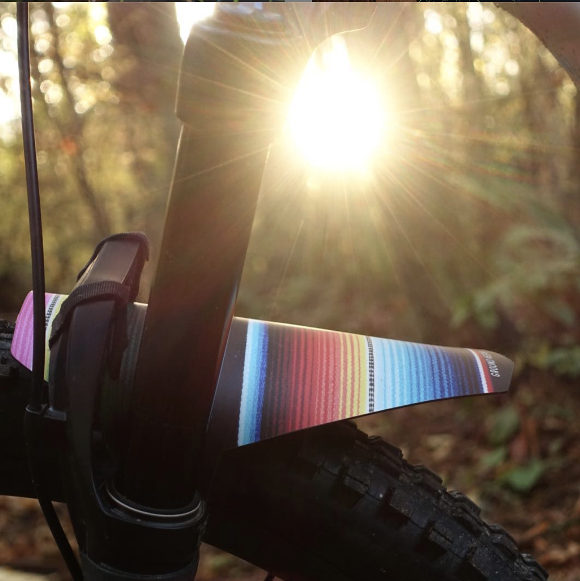 Mexican Blanket Mountain Bike Fender