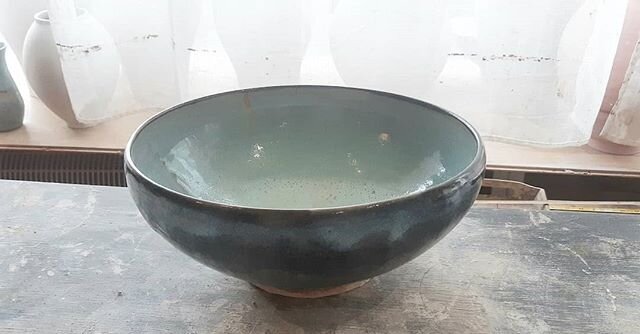 Large Bowl specially made for Artist and Childrens Books illustrator Catherine Hyde. -
-
#studioceramics#artinclay #collectart #pottery #ceramicartist #handmade #shopsmall #falmouth #michelfrancois #studiopottery #worldoceanday