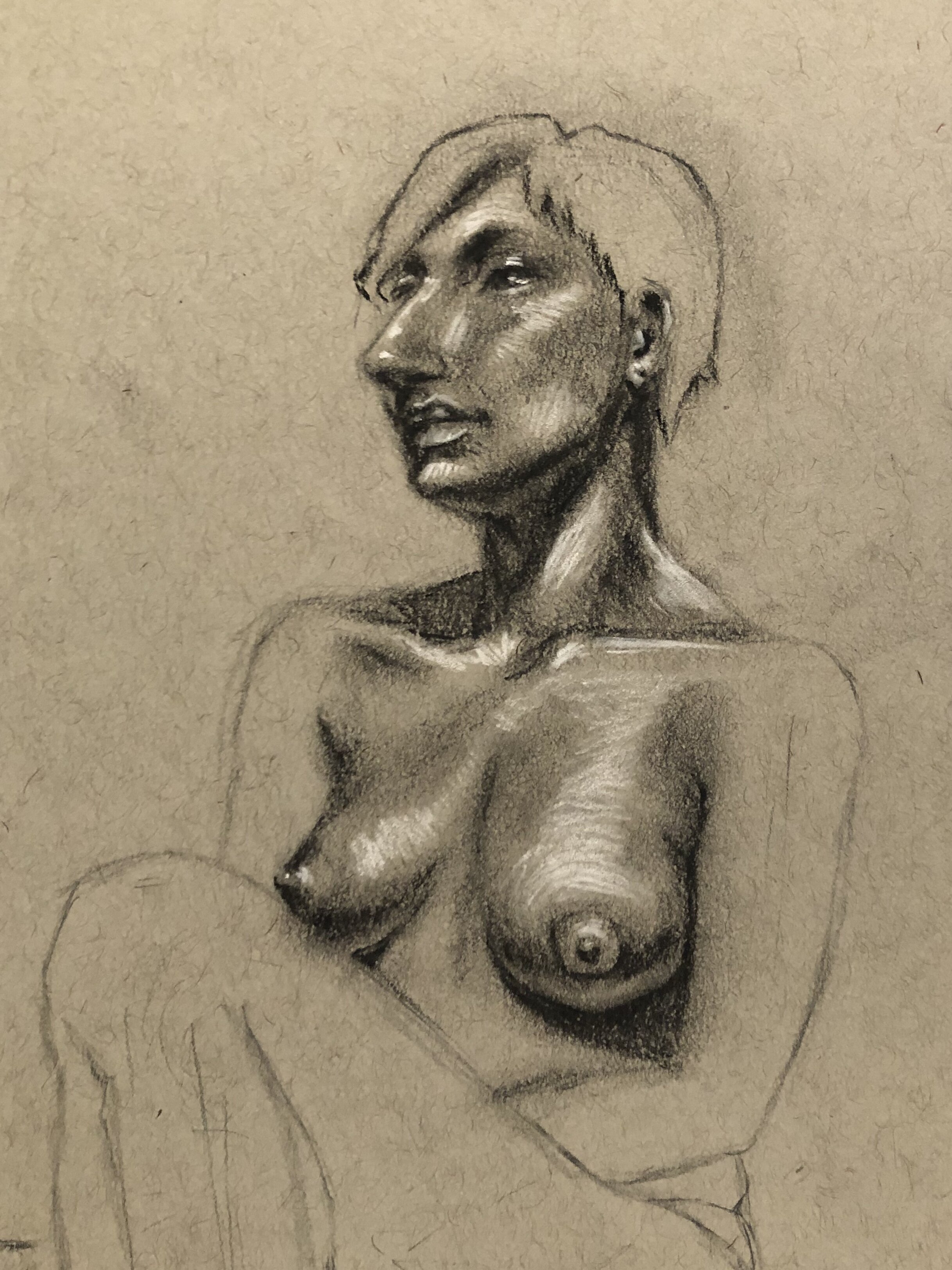  Charcoal on Paper  2020 