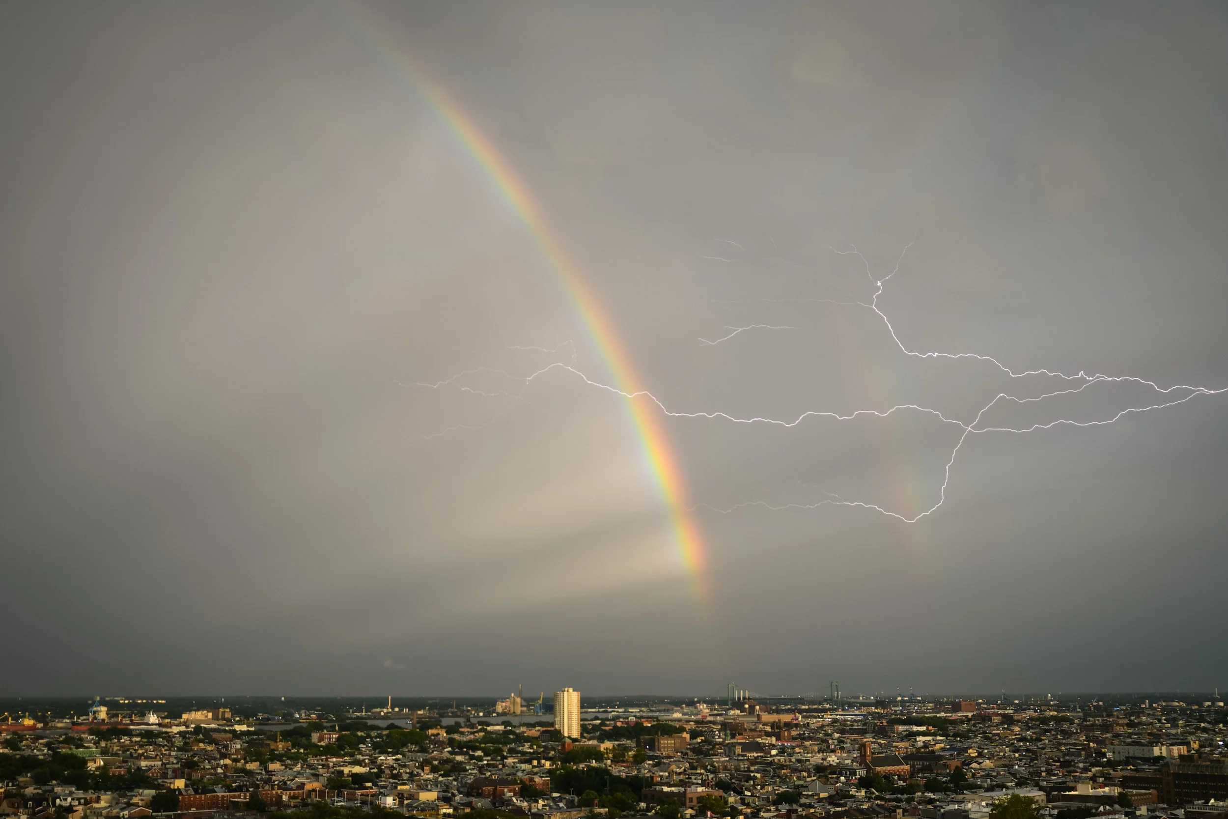 Rainbow over Camden