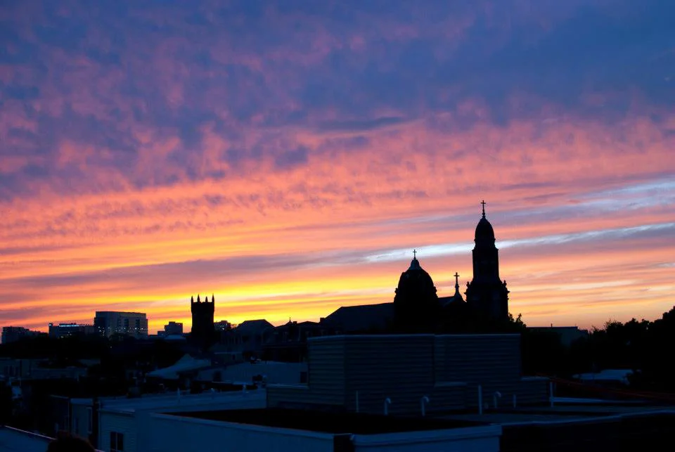 Rooftop Sunset