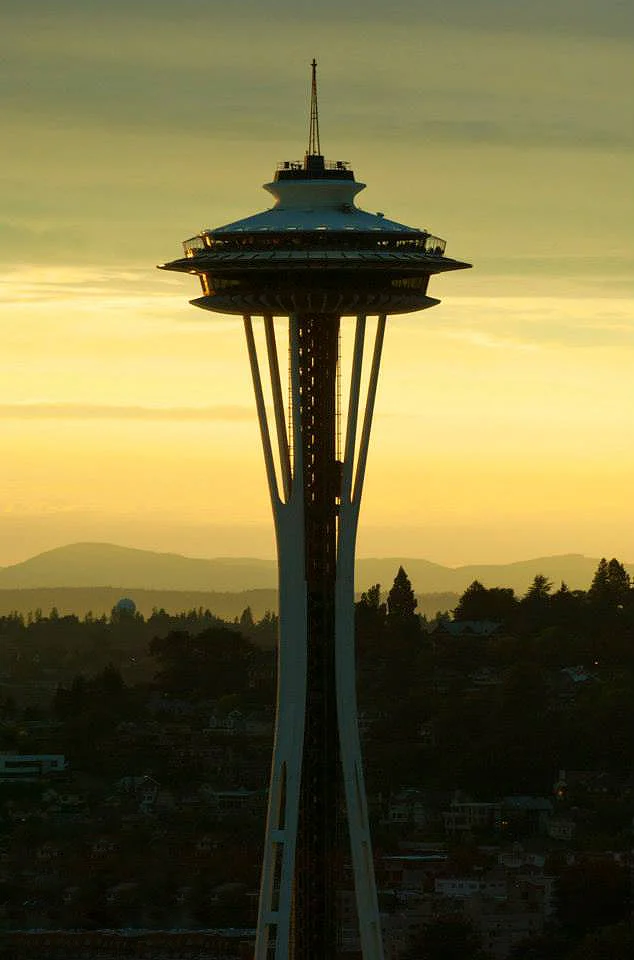 Space Needle at Sunset