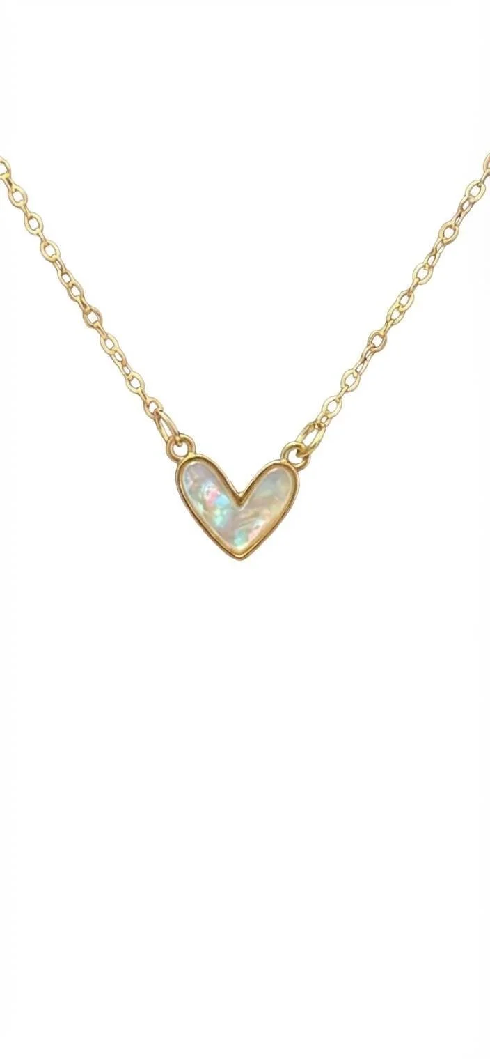 Gold Heart Necklace