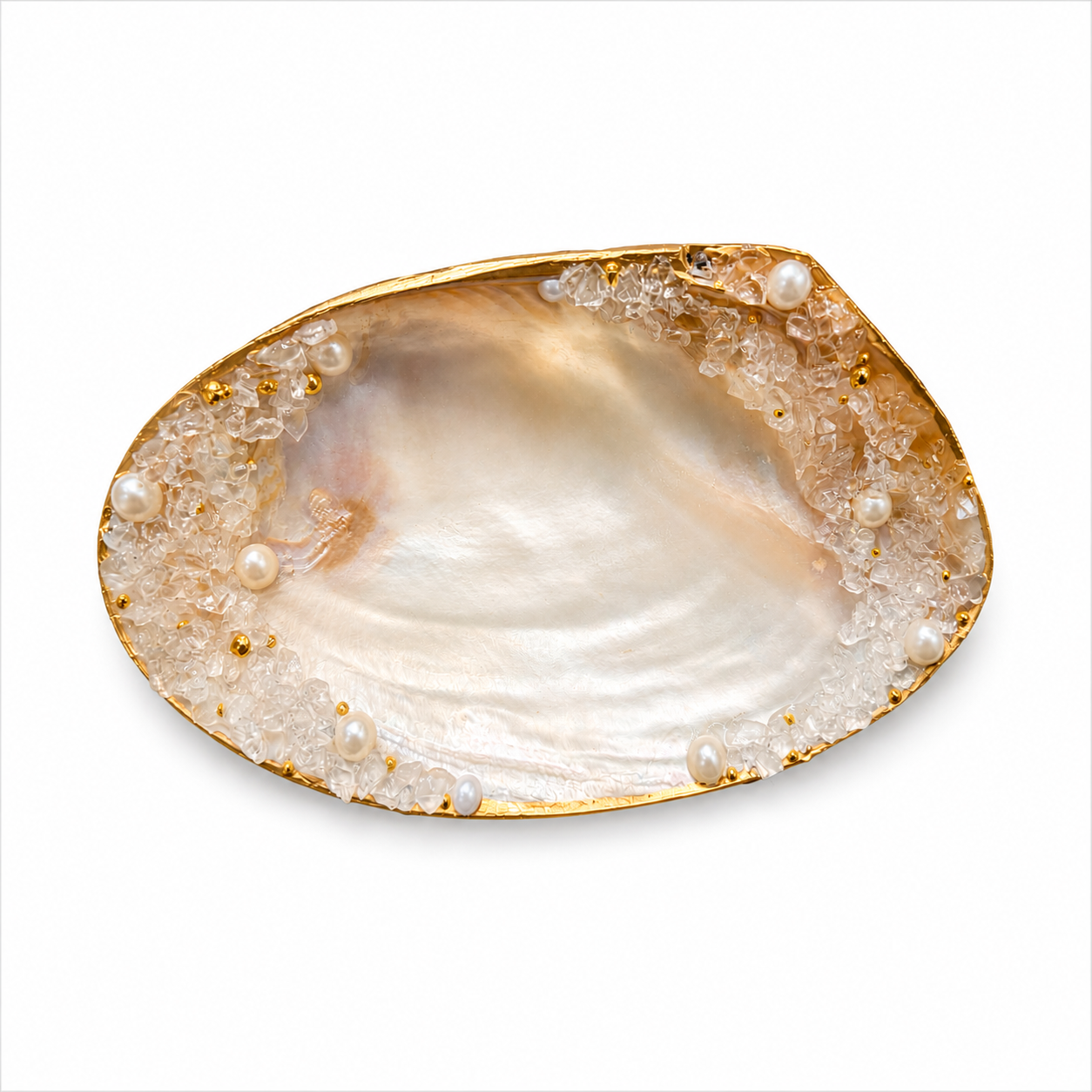 Luxury Handmade Shell Jewelry Tray