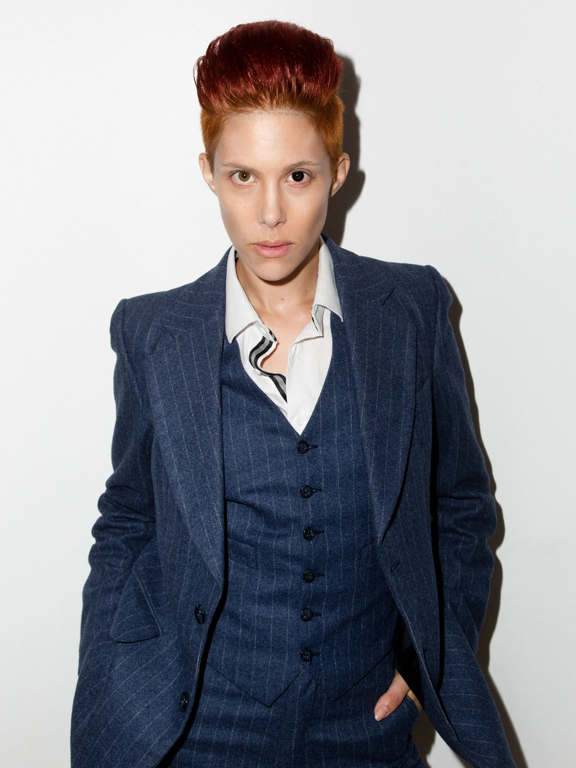 BOWIE. Photo by James Yang with MUA by Yolanda Bartram. 