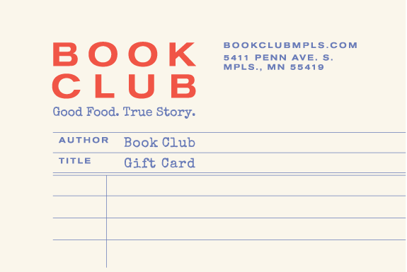 Book Club Physical Gift Card — Book Club