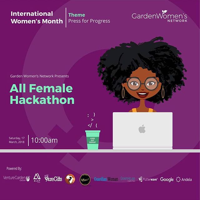 Calling all women and girls who code!

Super duper excited to co-sponsor this event! Register for this All Female Hackathon and send me ideas when it's done!

Sign up here: bit.ly/gwnshecodes2 
#WomenWhoDo #GirlsWhoDo #BlackGirlMagic