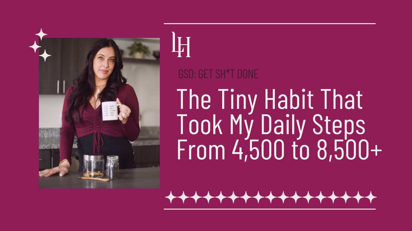 The Tiny Habit That Took My Daily Steps From 4,500 to 8,500+