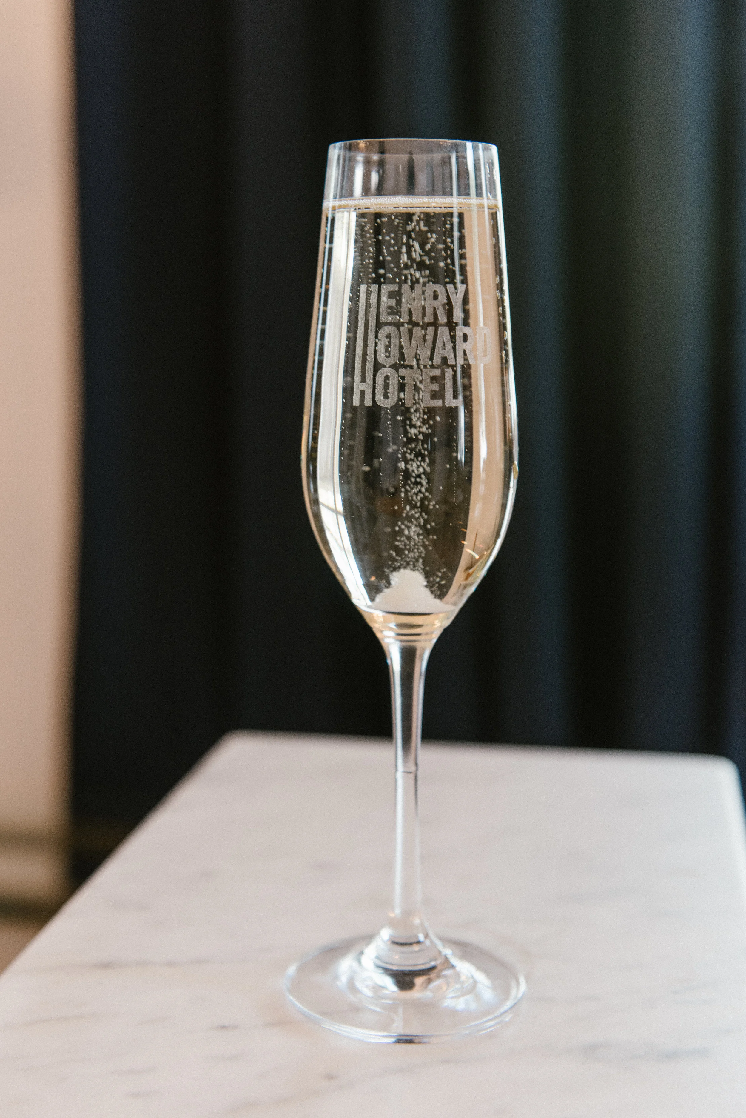Henry Howard Hotel Champagne Glass