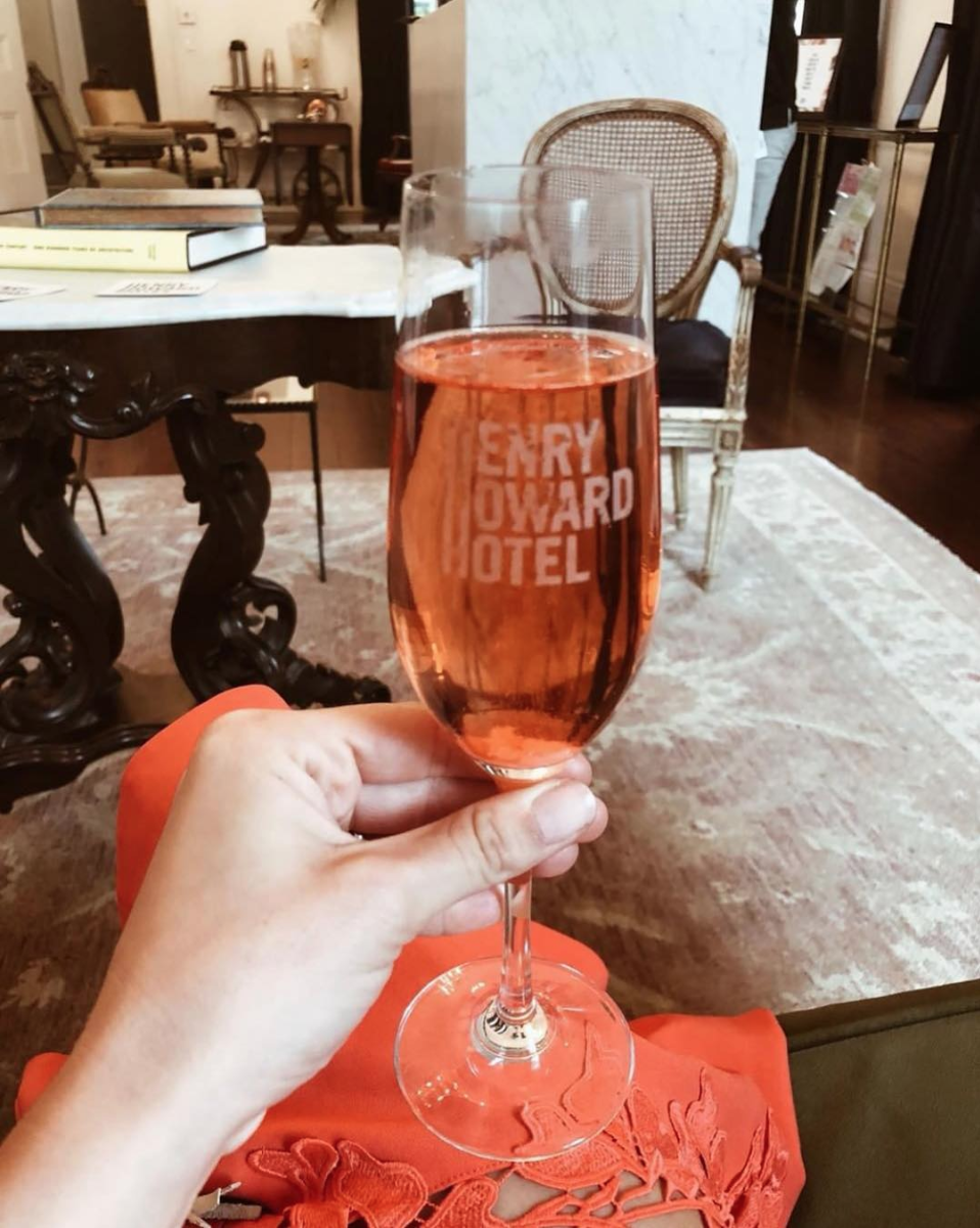 Henry Howard Hotel Champagne Glass