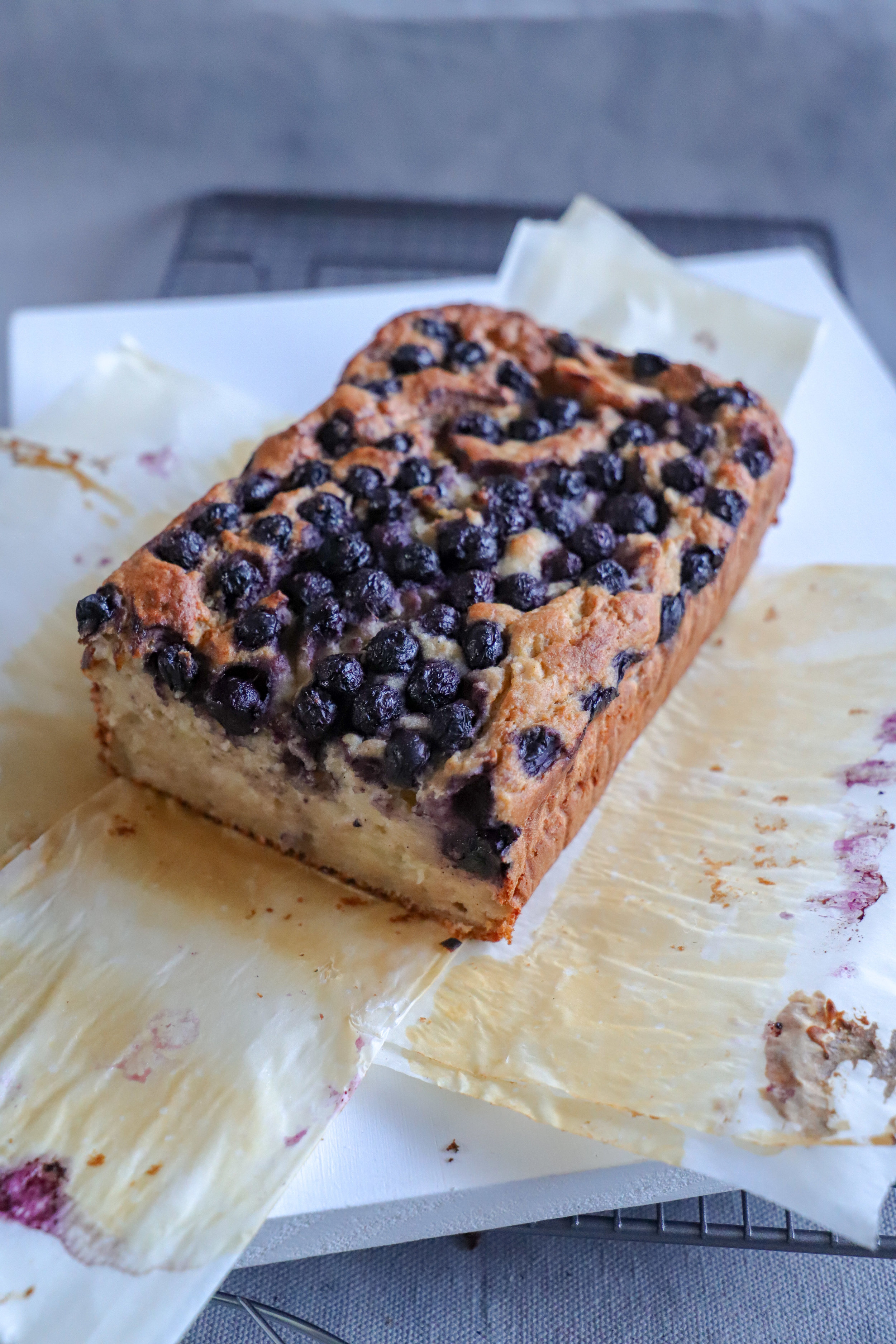 Blueberry &amp; Apple Loaf