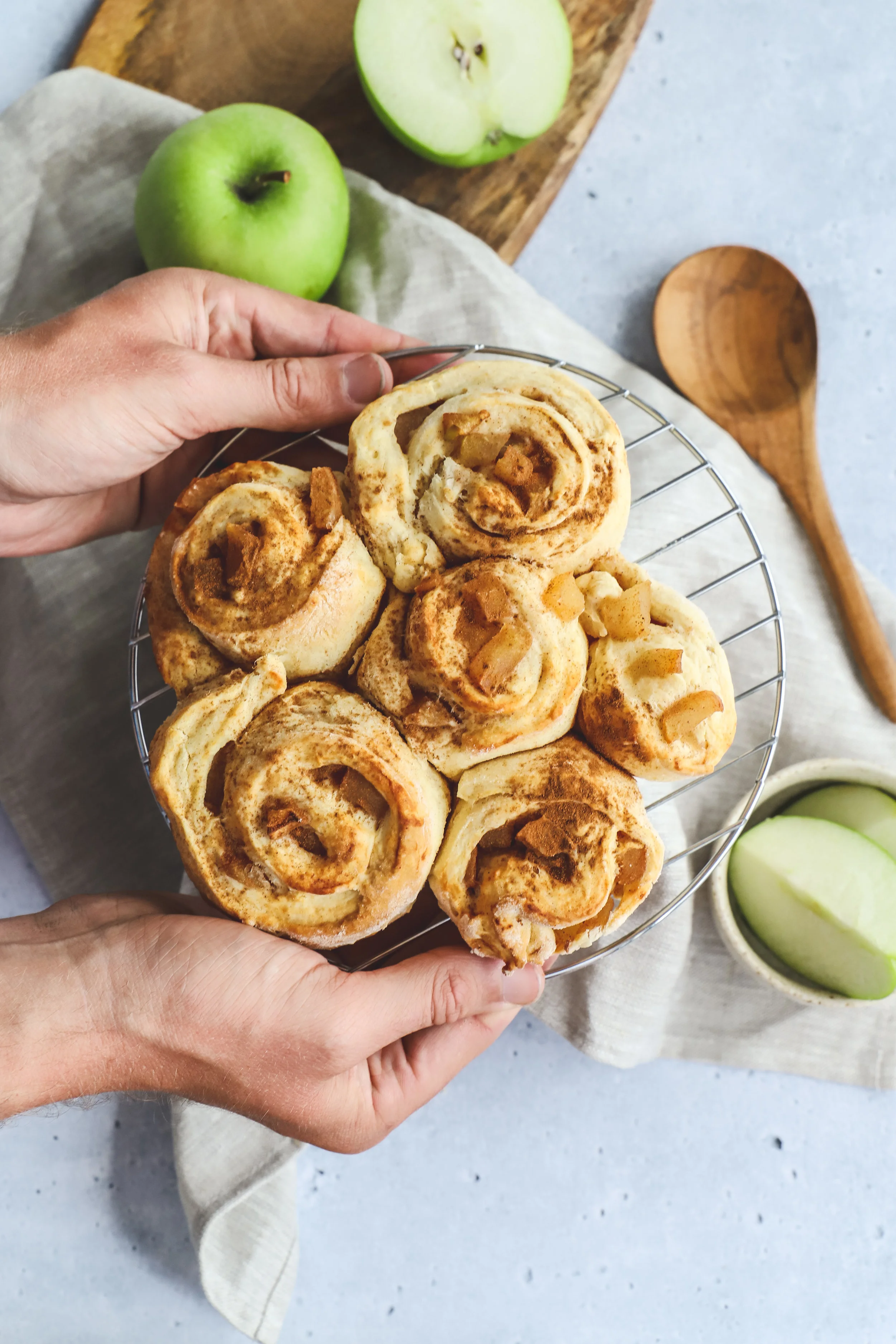 Apple Cinnamon Scrolls